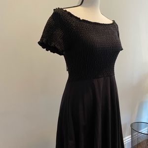 Mini Black Off the Shoulder Dress BRAND NEW